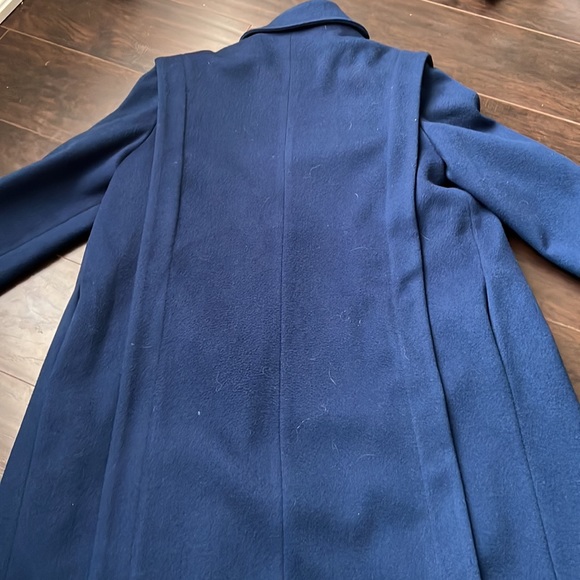 🔥électre Paris🔥 | Vintage royal blue pure virgin wool long peacoat - Picture 13 of 15